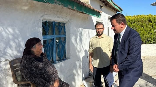 Kaymakam Topaca'dan köylerde anlamlı ziyaretler