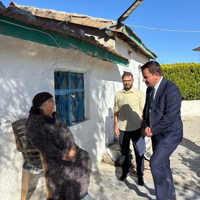 Kaymakam Topaca'dan köylerde anlamlı ziyaretler