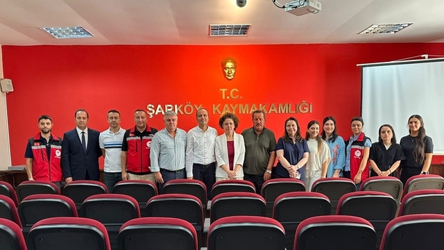 Tekirdağ'a özgü Şarköy zeytinyağı için saha çalışması gerçekleştirildi