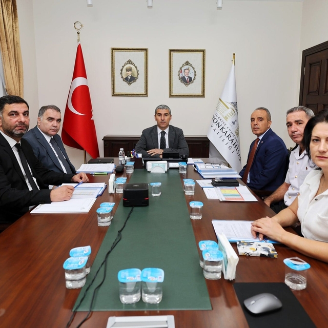 Üniversitelerde güvenlik tedbirleri görüşüldü
