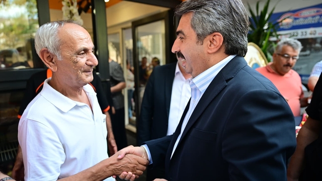 Başkan Oktay Yılmaz'dan esnaf ziyareti