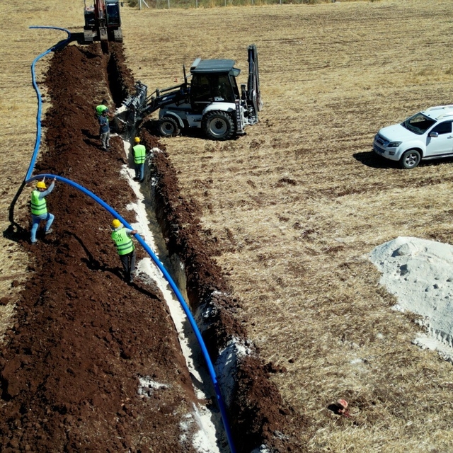 Hilvan'da yeni yerleşim bölgelerine altyapı hamlesi