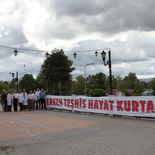 Çarşamba Tarihi Köprü'de Halk Sağlığı Haftası farkındalığı