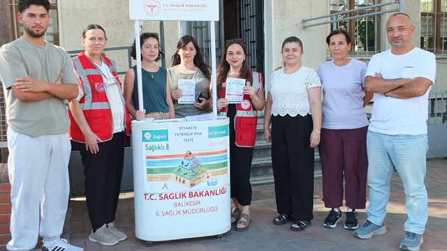 Halk Sağlığı Haftasında diyabete dikkat çektiler