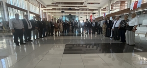 Kocaseyit Havalimanı'nda gazi ve yakınları onuruna program düzenlendi