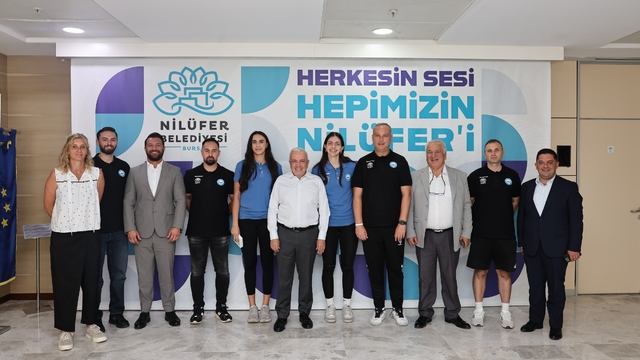 Nilüfer Belediyesporlu milli sporculara Başkan Şadi Özdemir'den tebrik