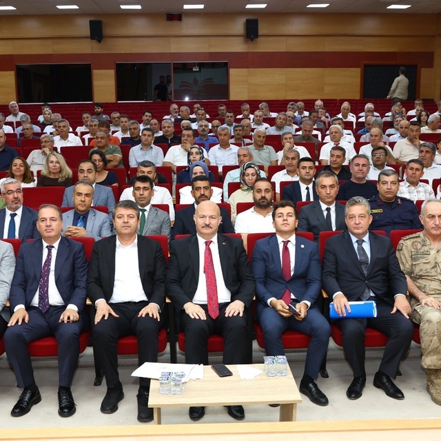 Adıyaman'da trafik ve güvenlik tedbirleri masaya yatırıldı