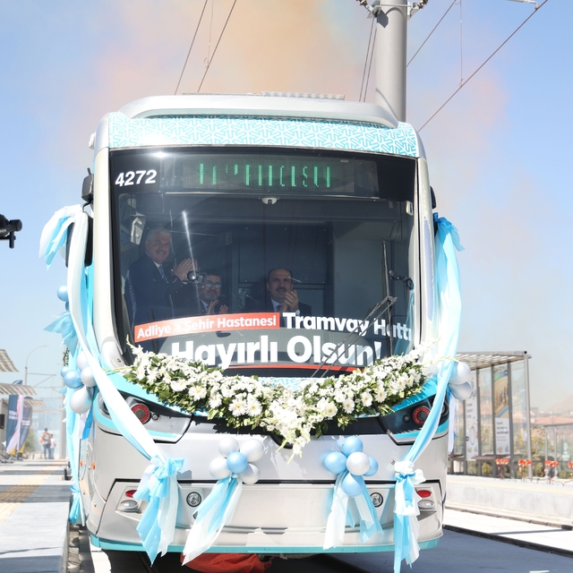 Konya'nın raylı sistem ağını güçlendirecek Adliye-Şehir Hastanesi Hattı açı...