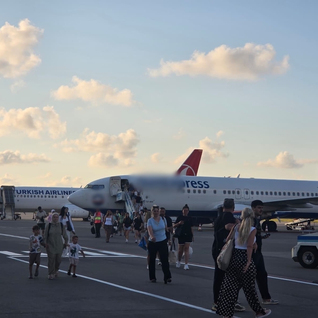 Samsun'da 8 ayda 1 milyon 137 bin kişi havayolu hizmeti aldı