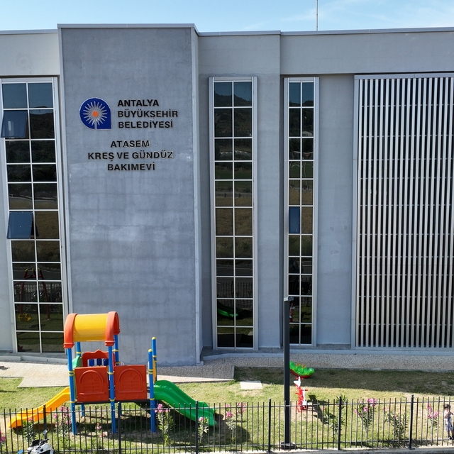 Antalya Büyükşehir Belediyesi 19 kreşle yeni eğitim dönemine hazır