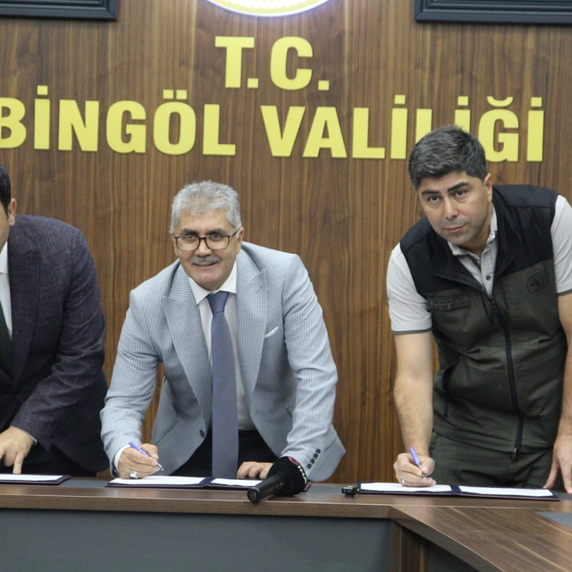 Bingöl'de iki ayrı projeye teknik destek protokolü imzalandı