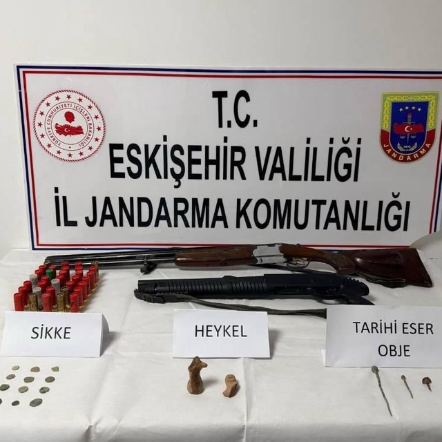 Eskişehir'de tarihi eser operasyonu: 1 şüpheli tutuklandı