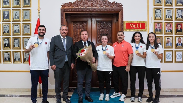 Erzincan'ın milli sporcuları 5 altın madalyayla gururlandırdı