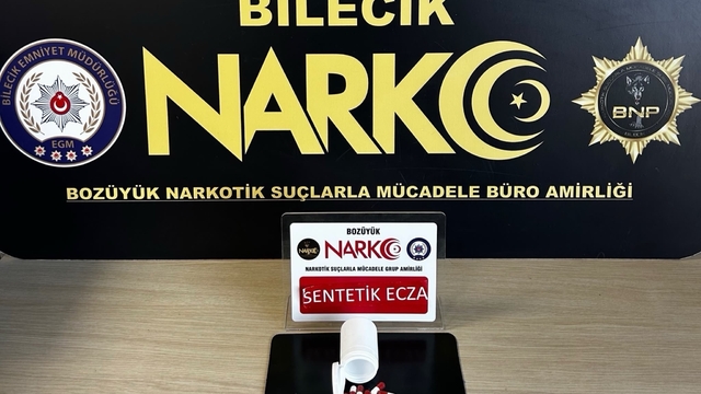 Bilecik'te şehirlerarası otobüste uyuşturucu operasyonu