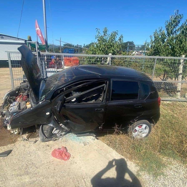 Bilecik'te kontrolden çıkan otomobil savruldu: 1 yaralı