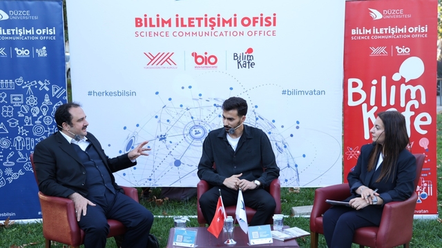 Düzce Üniversitesi 'Gazze İçin Bilim Kafe' etkinliklerine devam ediyor