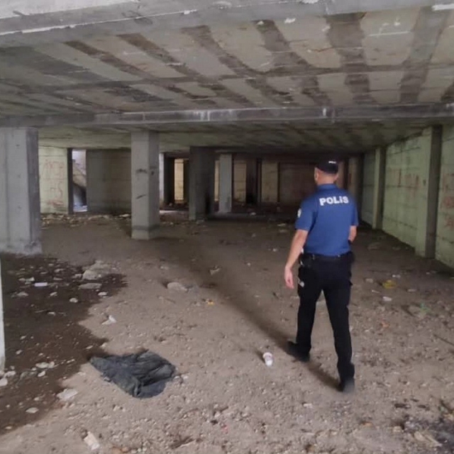 Sandıklı'da metruk binalara yönelik denetim