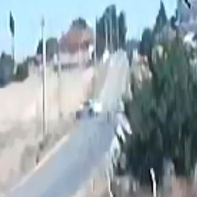 Eskişehir'deki 5 kişinin yaralandığı kazanın güvenlik kamerası görüntüleri...