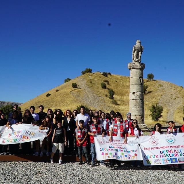"Çocuklar geleceğe sahip çıkıyor" projesi Adıyaman'da gerçekleşti