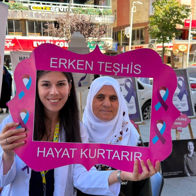 Hakkâri'de kanserde erken teşhis için farkındalık çalışması