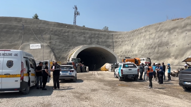 Gaziantep'te tünel inşaatında iş kazası; 1 ölü, 3 yaralı