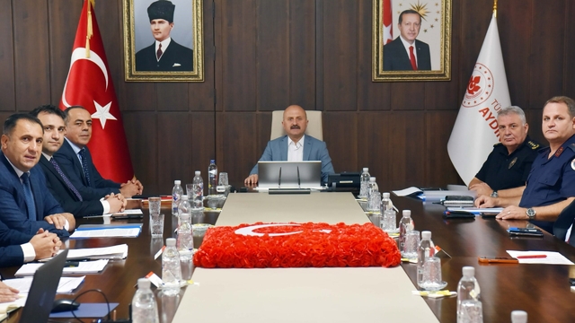 Aydın'da yeni eğitim yılı öncesi güvenlik toplantısı