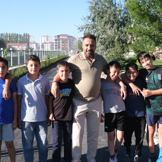 Sorgun'da yürüyüş ve bisiklet yolu çalışmaları sürüyor