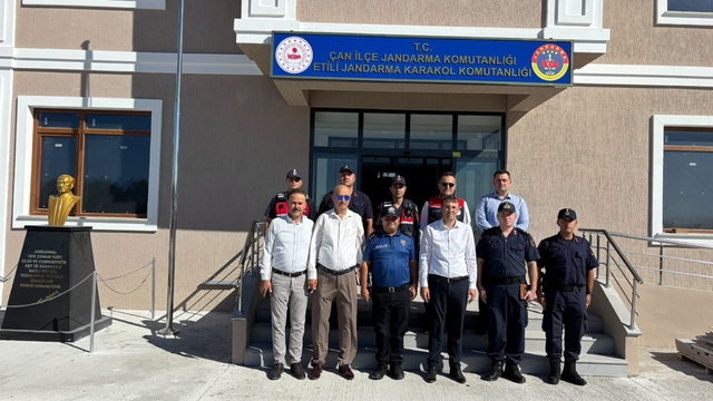 Etili köyü jandarma karakolunda inceleme yapıldı