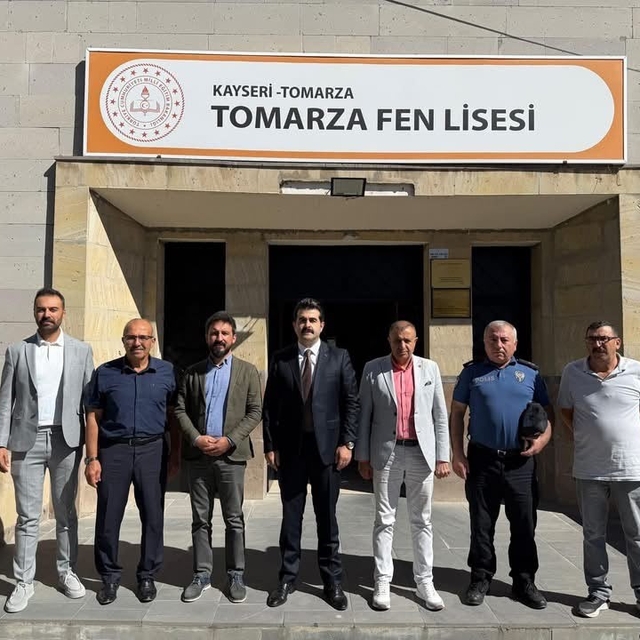 Tomarza'da yeni eğitim yılı öncesi okullarda hazırlık denetimi
