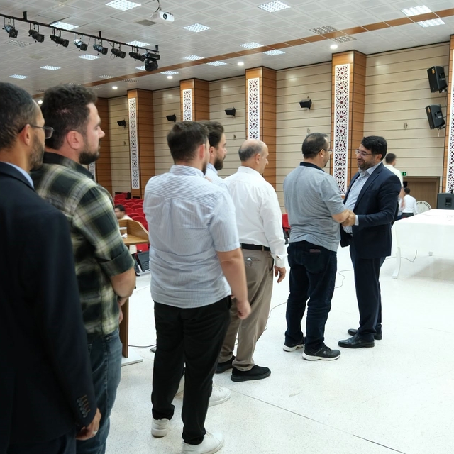 Erzincan İl Müftüsü Fakirullahoğlu personelle vedalaştı