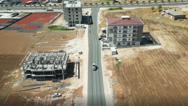 Dağeteğinde asfaltla yenileniyor