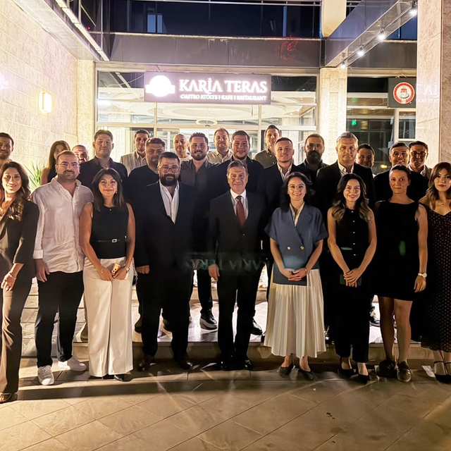 Başkan Aras Muğla Gelişim Derneği'nin geleneksel grup toplantısına katıldı