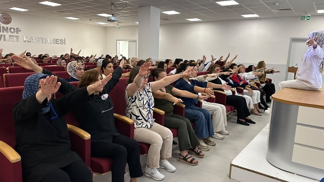 Sağlıklı yaşam için nefes aldılar
