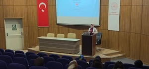 Bayburt'ta sağlık çalışanlarına sağlıklı beslenme eğitimi verildi