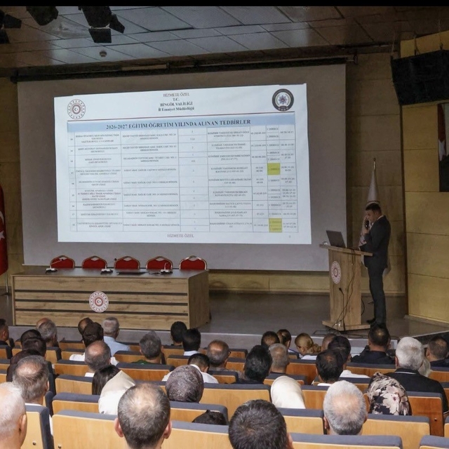 Bingöl'de okul güvenliği masaya yatırıldı