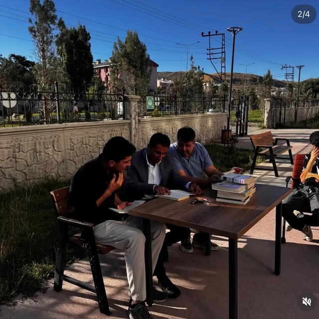 Patnos Kütüphanesi'nde kitaplarla dolu keyifli bir gün