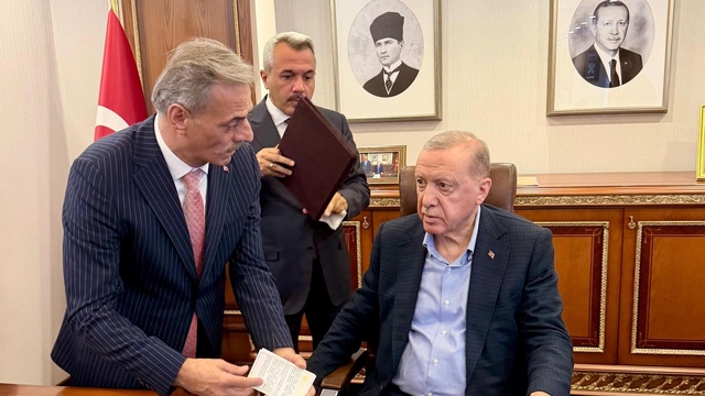 Başkan Alemdar, Cumhurbaşkanı ile görüşmesinin detaylarını açıkladı