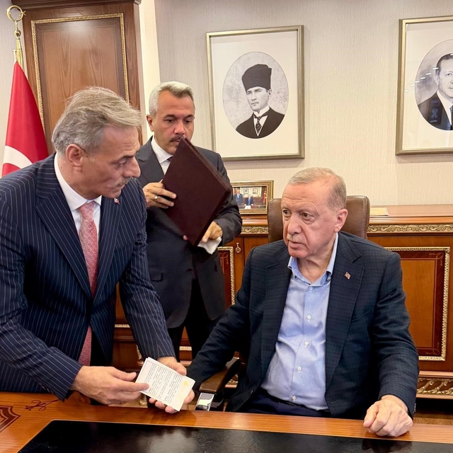 Başkan Alemdar, Cumhurbaşkanı ile görüşmesinin detaylarını açıkladı