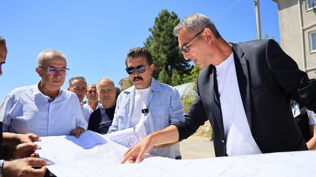 Başkan Arslan, Çameli Diyaliz Merkezi inşaatında inceleme yaptı