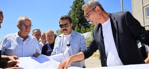 Başkan Arslan, Çameli Diyaliz Merkezi inşaatında inceleme yaptı