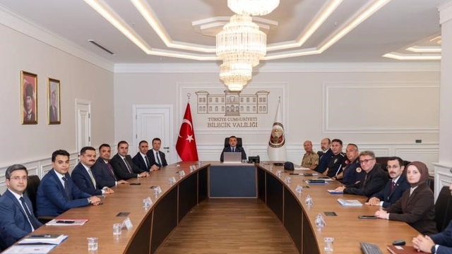 Bilecik'te İl Asayiş ve Güvenlik Toplantısı gerçekleştirildi