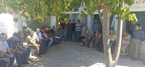 Söke'de üreticilerin sorunları sahada ele alındı