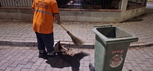 Efeler Belediyesi temizlik çalışmalarını sürdürüyor