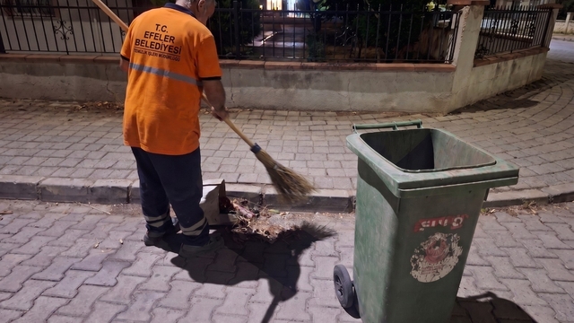 Efeler Belediyesi temizlik çalışmalarını sürdürüyor