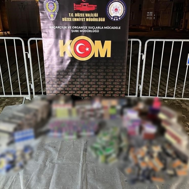 Düzce'de kaçakçılara göz açtırılmıyor