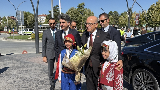 Hazine ve Maliye Bakanı Mehmet Şimşek Bolu'ya geldi