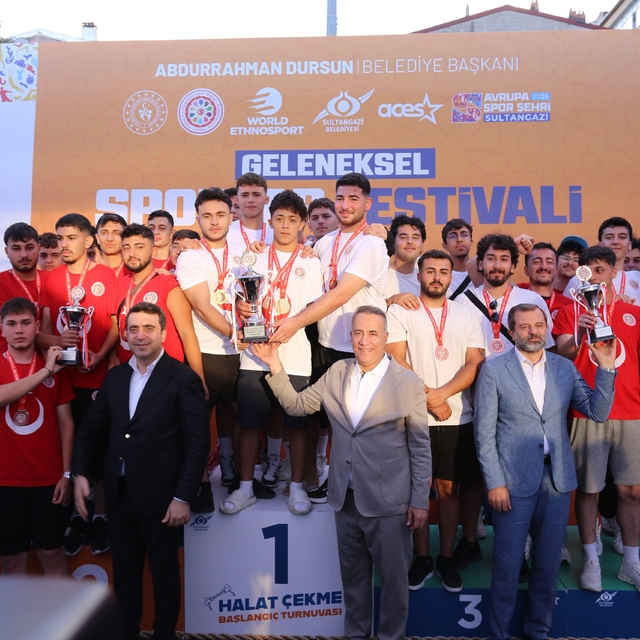 Gürsu  Belediyesi Geleneksel Sporlar Festivali'ne damga vurdu