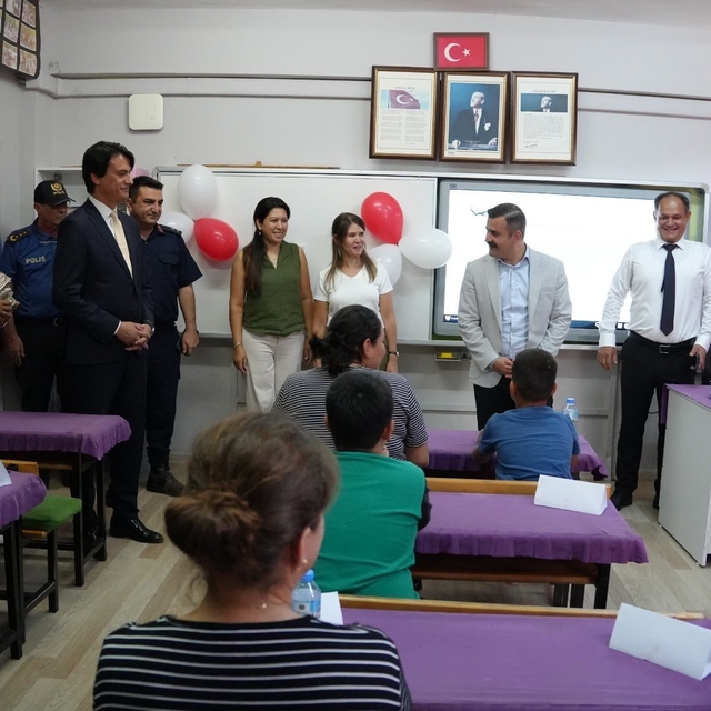 Köyceğiz'deki okullarda Uyum Haftası heyecanı