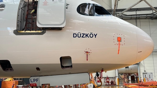 THY uçağına Bakan Uraloğlu'nun doğduğu ilçenin adı verildi