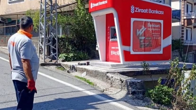 Kaptaş'a ATM hizmeti kazandırıldı